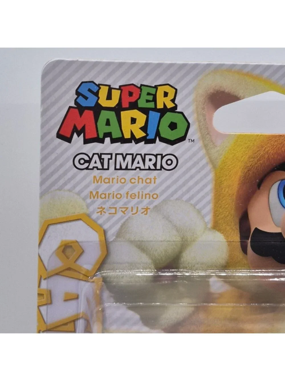 Cat Mario amiibo Nintendo Super Mario 3D World Figure New Sealed
